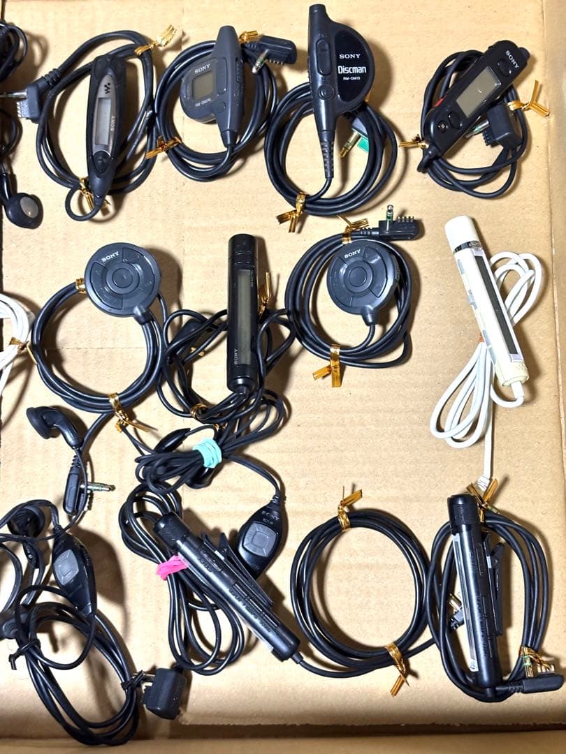 SONY カセット MD CD等 リモコン ジャンク品　40本まとめセット②