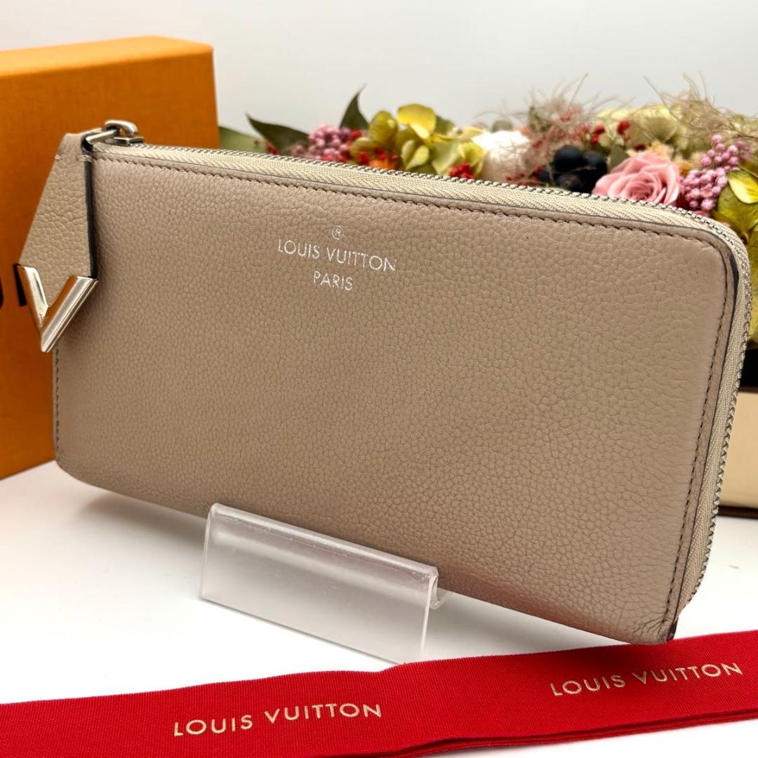 Ryu様　ルイヴィトン ポルトフォイユ コメット 長財布 ベージュ ガレ L字