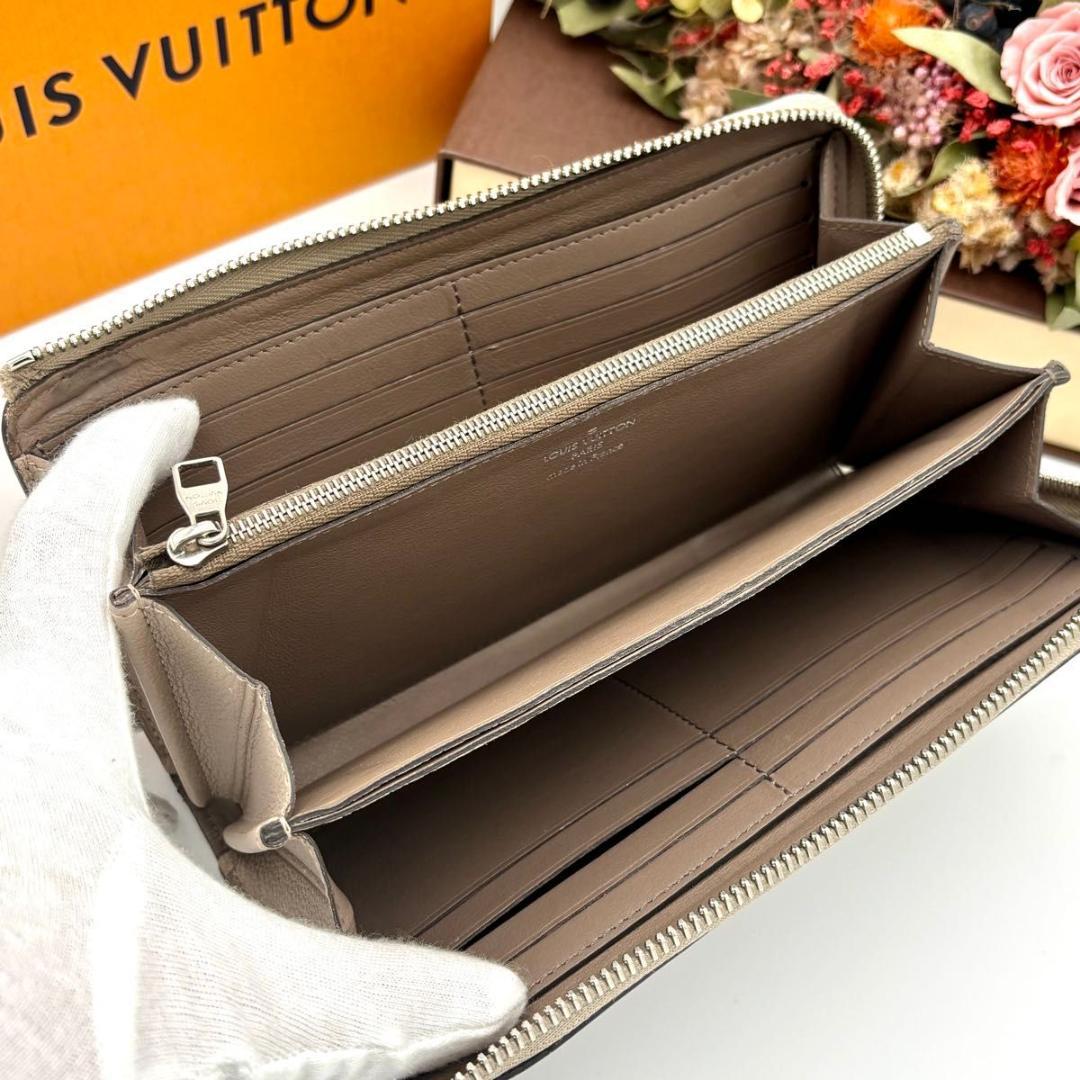 Ryu様　ルイヴィトン ポルトフォイユ コメット 長財布 ベージュ ガレ L字