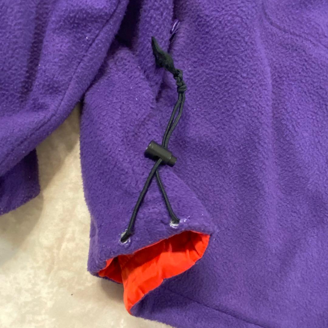 90s OLD GAP グリセード ナイロンジャケット リバーシブル 赤/紫