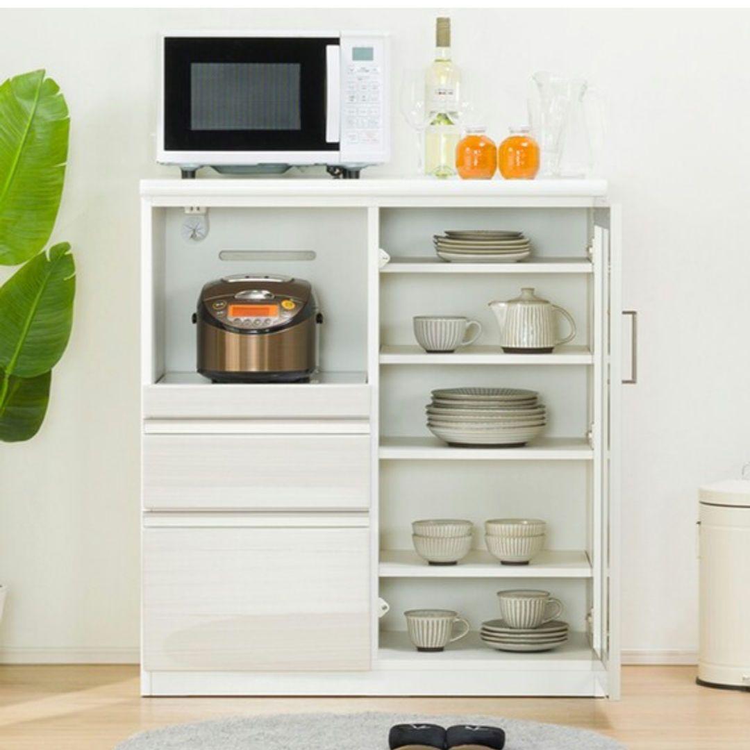 NITORI キッチンカウンター Nポスティア90　ホワイト