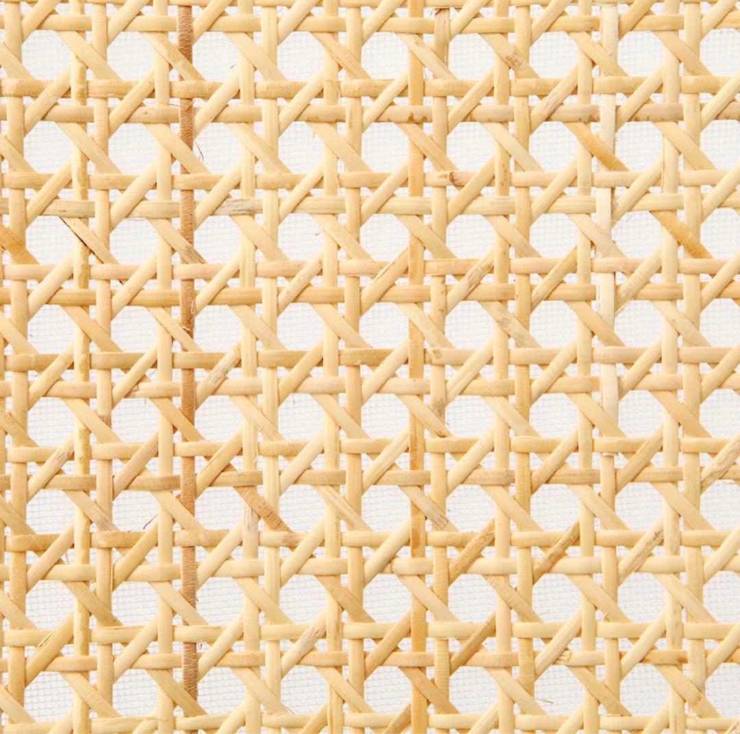 無印　ブナ材曲げ木チェア　藤、ラタン