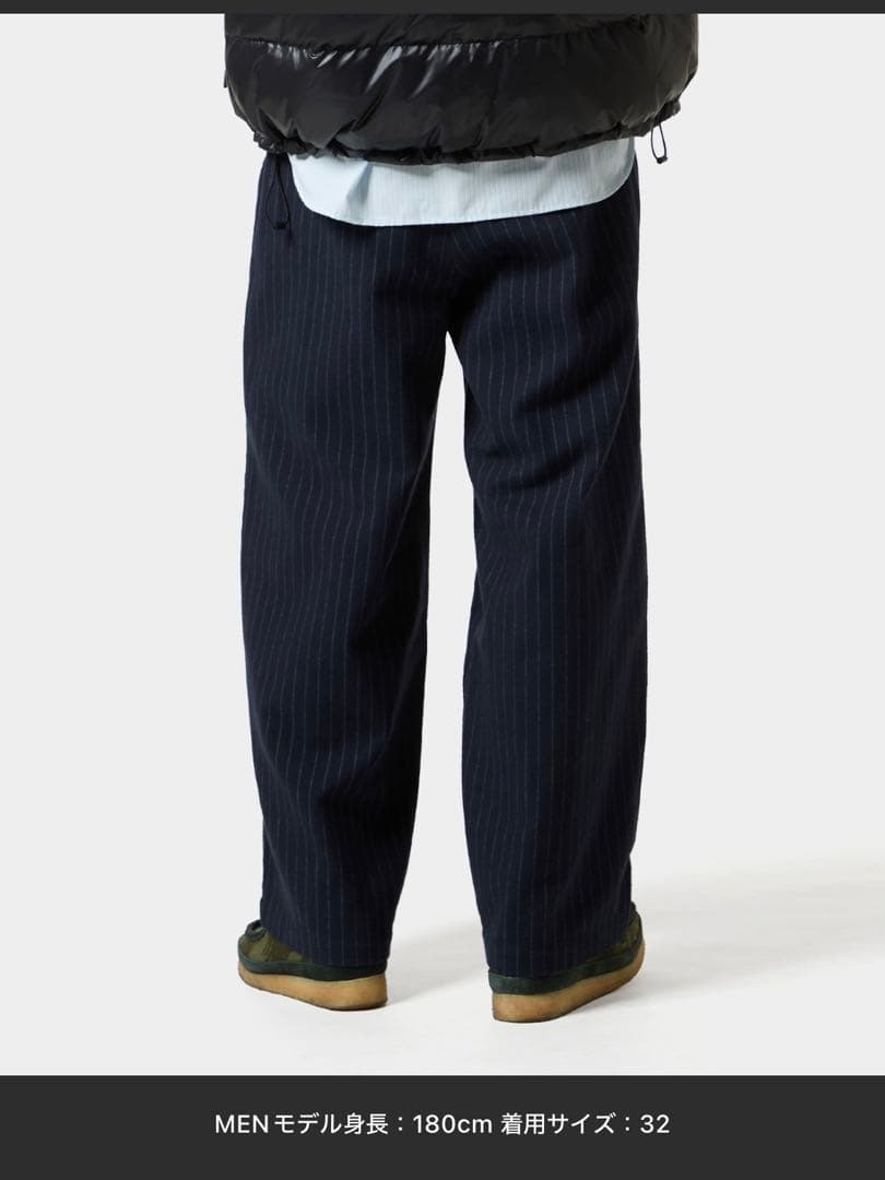 HUF TWO TUCK WIDE TROUSER ツータックワイドトラウザー