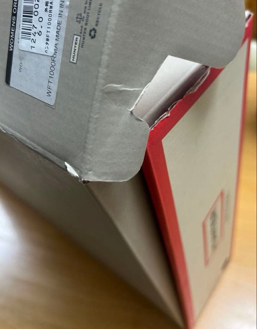 HUNTER レディース オリジナル トール レインブーツ ミリタリーレッド