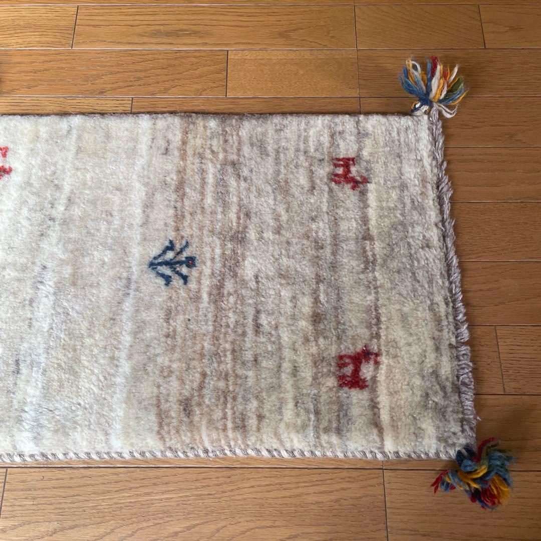 【美品】IDEE NOMAD STYLE GABBEHギャッベ 64×42