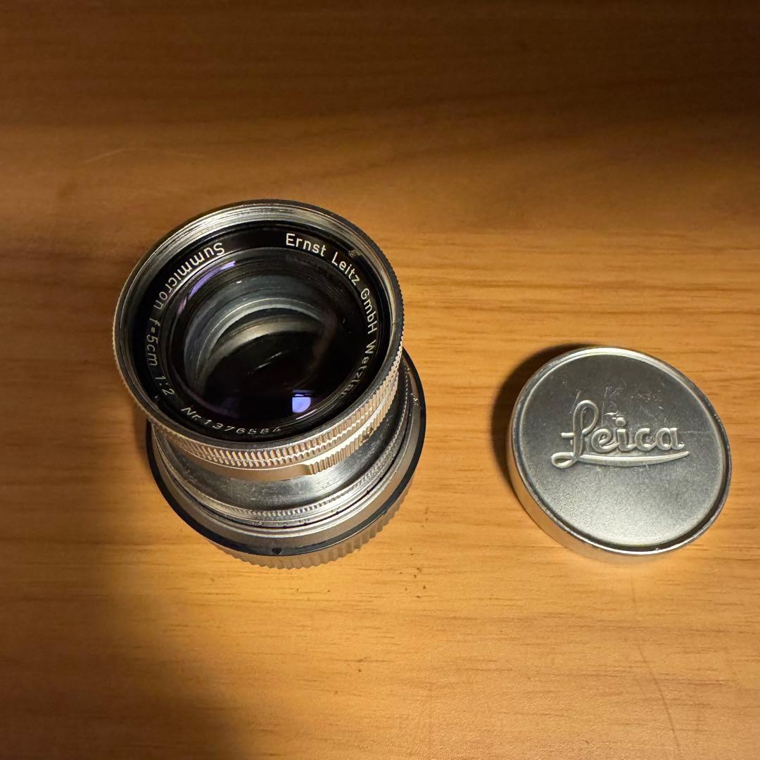【山崎磨き】LEICA ライカ　ズミクロン　50mm f2 沈胴式　Mマウント