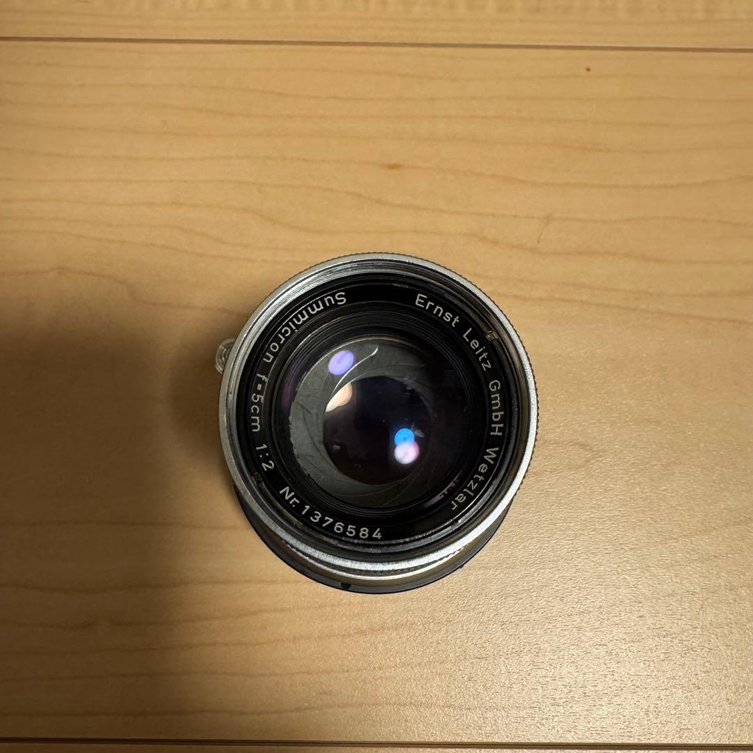【山崎磨き】LEICA ライカ　ズミクロン　50mm f2 沈胴式　Mマウント
