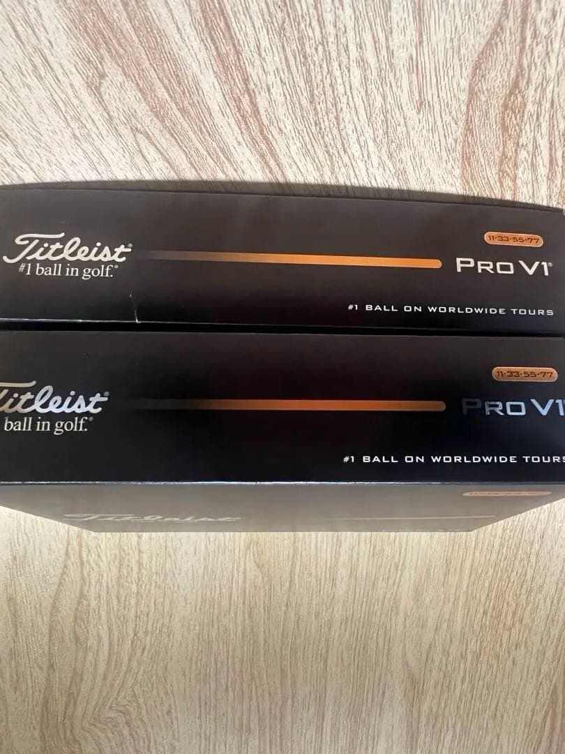 Titleist Pro V1 ゴルフボール 2箱