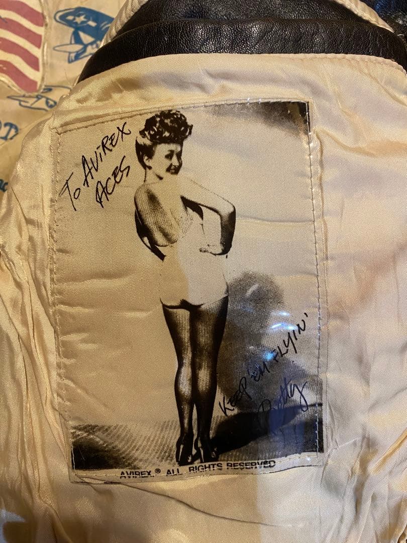 AVIREX アヴィレックス A-2 フライトジャケット ブラウン　XS