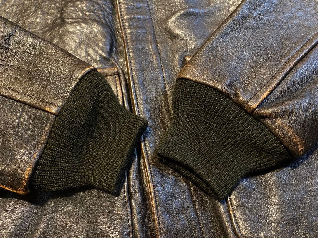 AVIREX アヴィレックス A-2 フライトジャケット ブラウン　XS