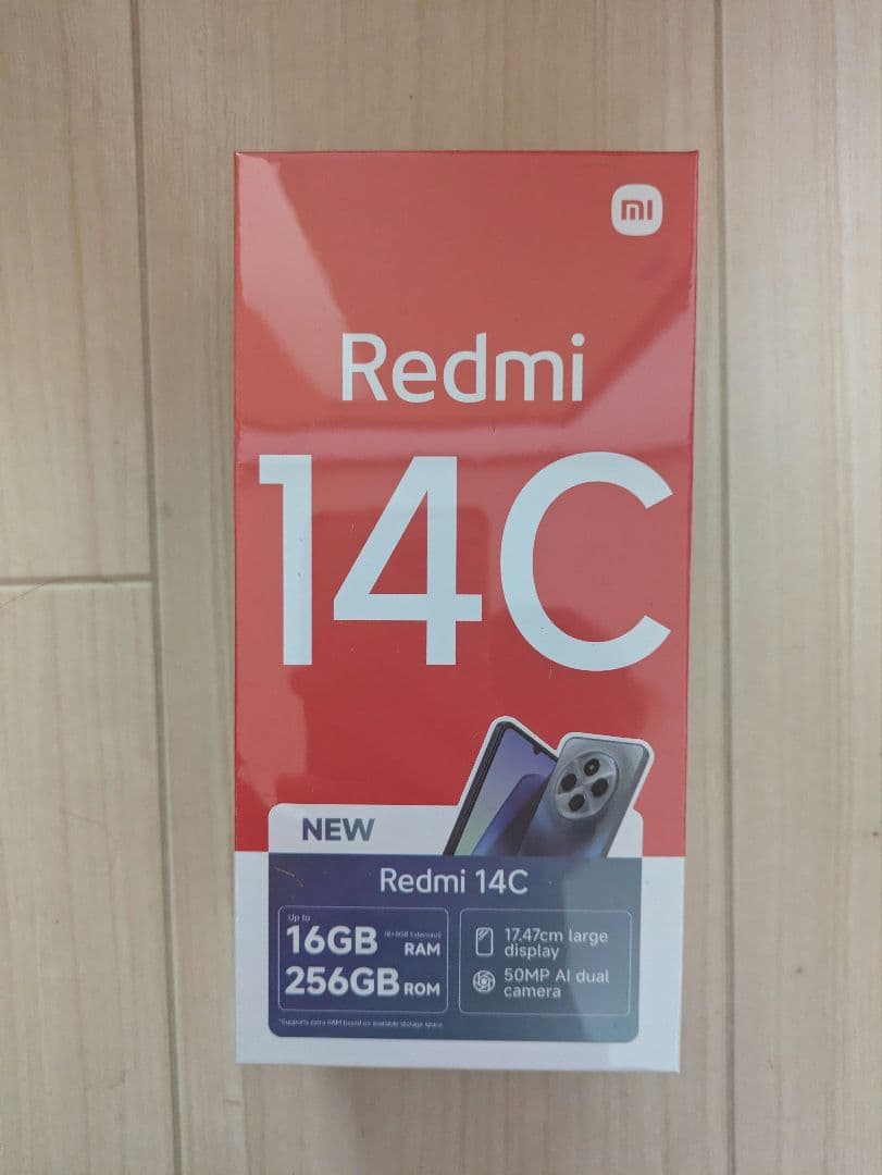 新品Redmi 14C 16/256GB ROM Starry Blue