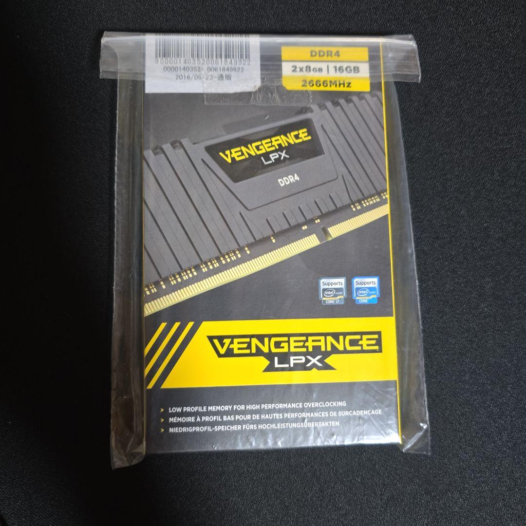 メモリー Corsair Vengeance LPX DDR4 16GB 2666MHz