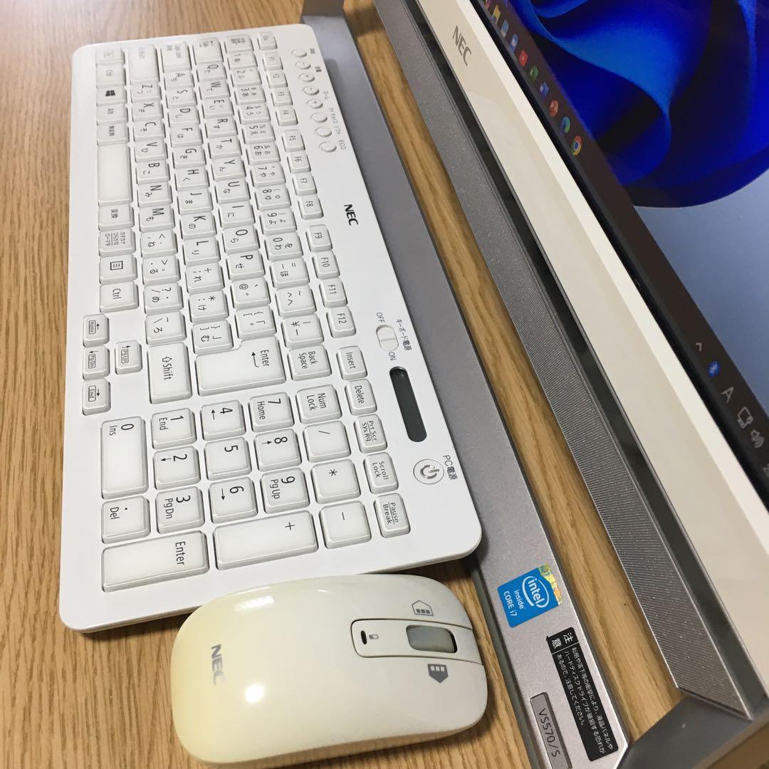 NEC VALUESTAR 地デジ 一体型 デスクトップ i7 SSD 21.5
