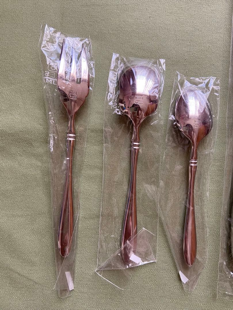 AZUMA インペリアル 18-18 食事用3本,ケーキフォーク,他,計6本