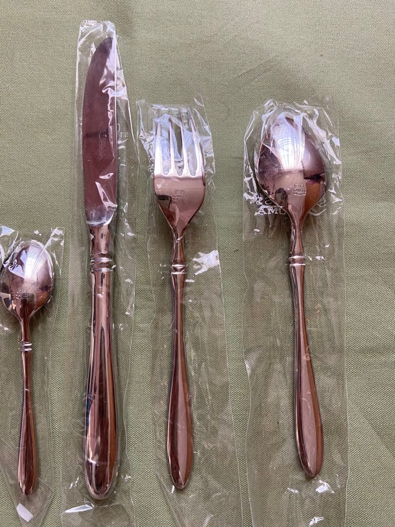 AZUMA インペリアル 18-18 食事用3本,ケーキフォーク,他,計6本