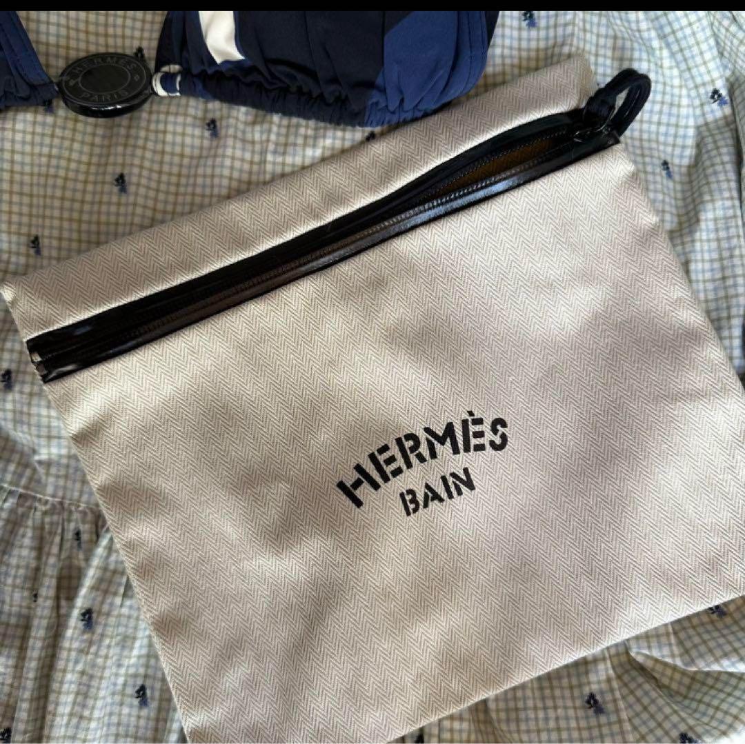 エルメススカーフ柄ビキニセット水着kn