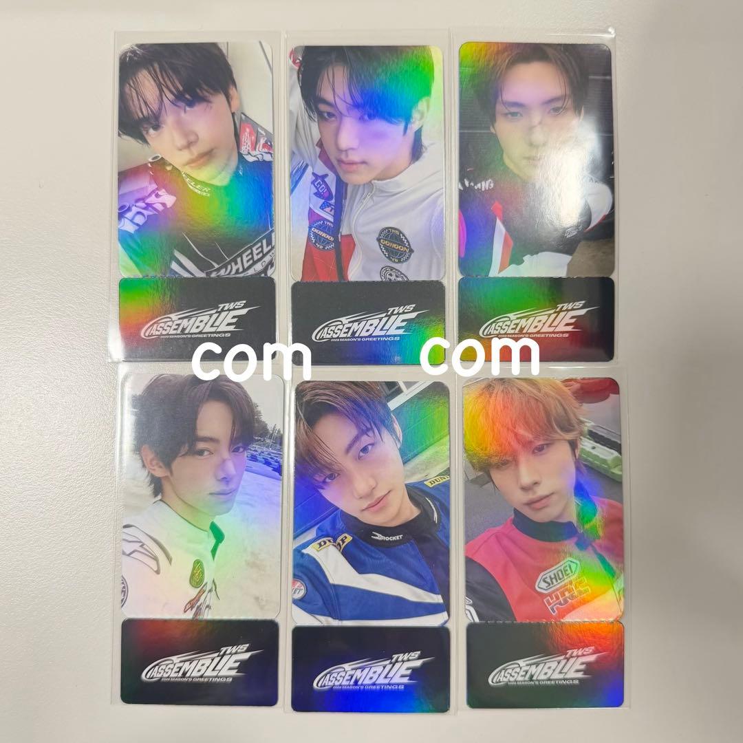 TWS hybe ポップアップ シーグリ シーズングリーティング トレカ 6枚