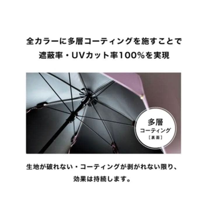 【新品タグ付】最強の日傘 UVOウーボ　3段式 オフホワイト　タッセル　晴雨兼用