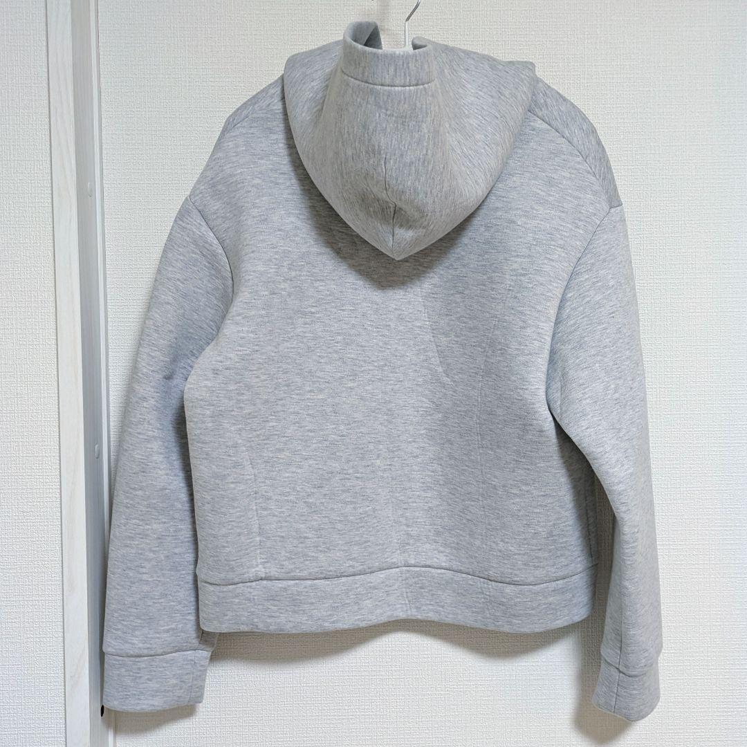 大人気　定価29,700円 ノーブル　ダンボールニットフーデットパーカー　グレー