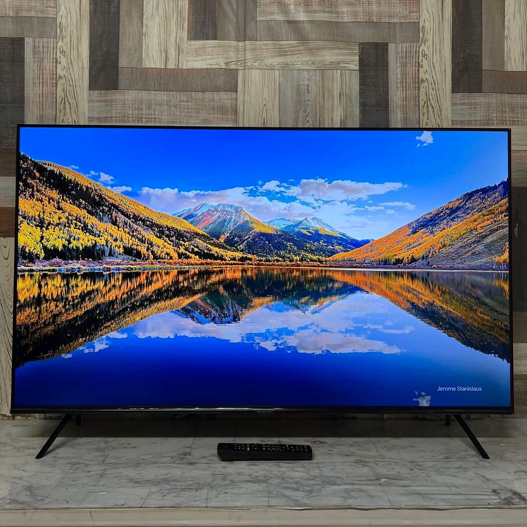 chasomaruさん直接受渡専用昨年購入マクスゼン50型4Kテレビ地上D