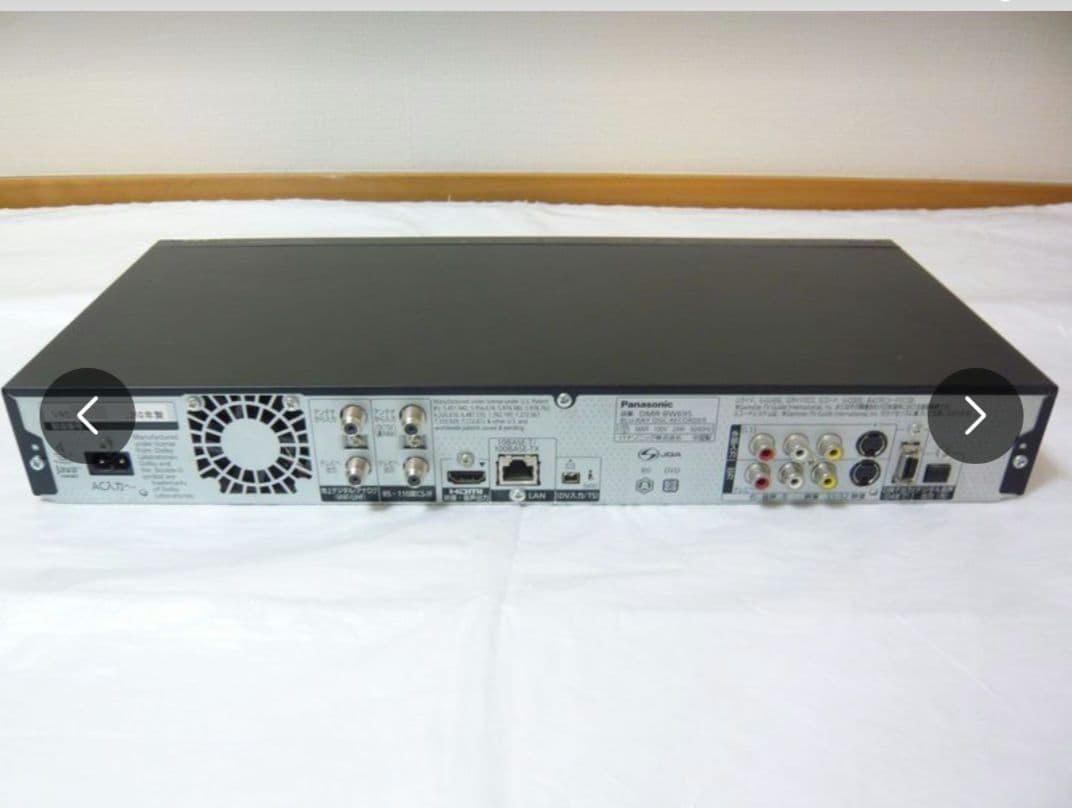 パナソニック DMR-BZT725 Blu-rayレコーダー HDD6TB換装済