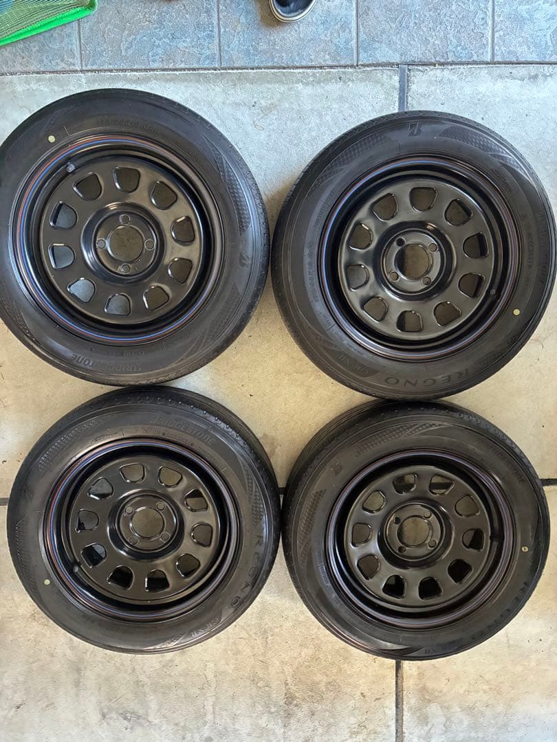 お正月セール！15インチ　デイトナSSホイール＆タイヤセット　プロボックス