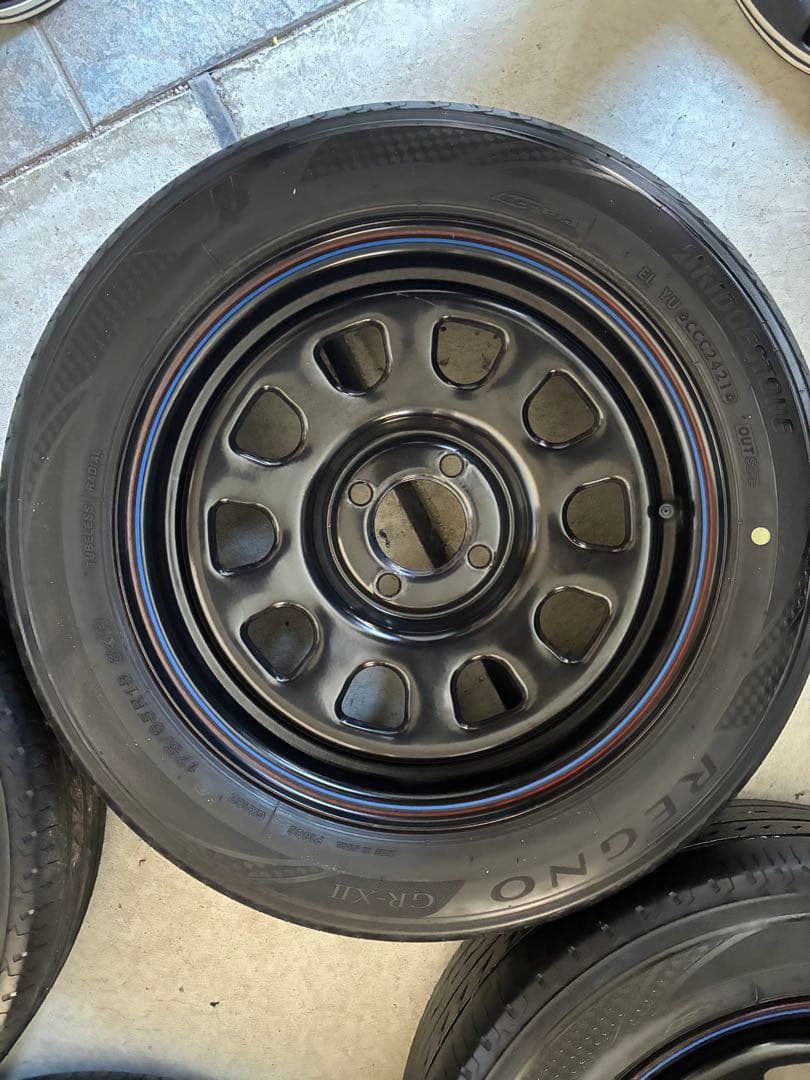 お正月セール！15インチ　デイトナSSホイール＆タイヤセット　プロボックス