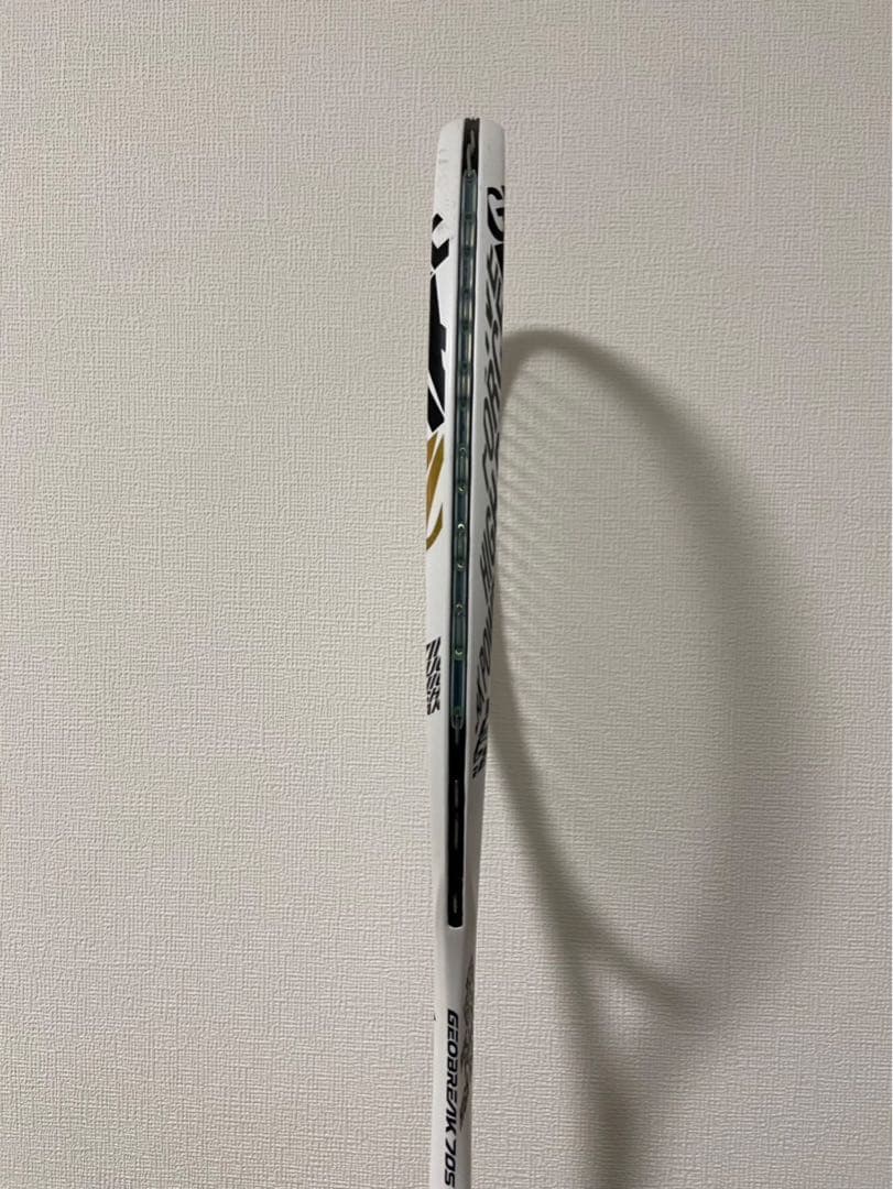 【にゃんきち】YONEXジオブレイク70sホワイト