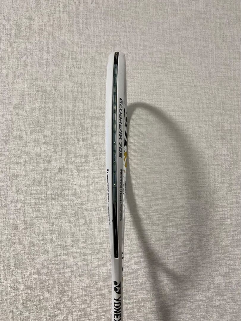 【にゃんきち】YONEXジオブレイク70sホワイト