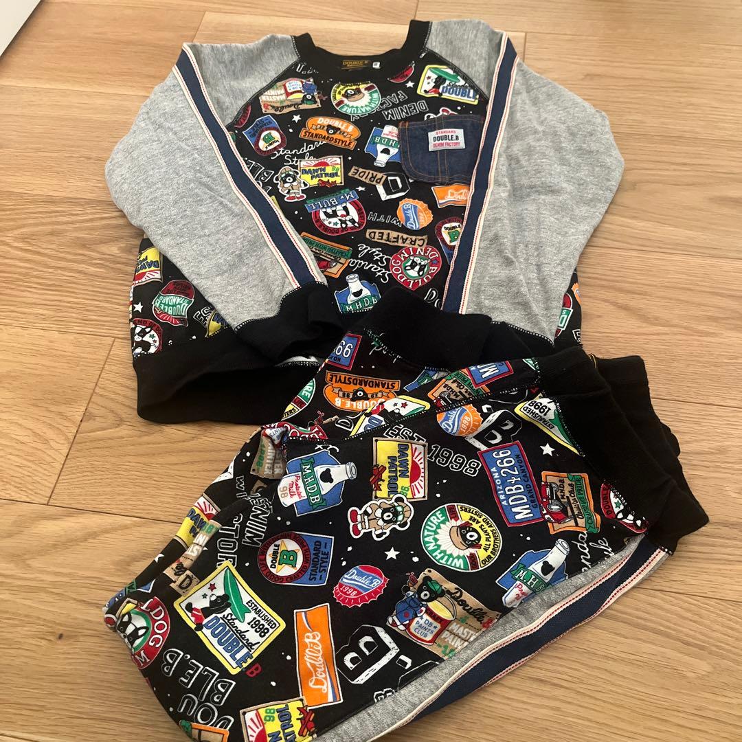 ダブルビー セットアップ　130センチ