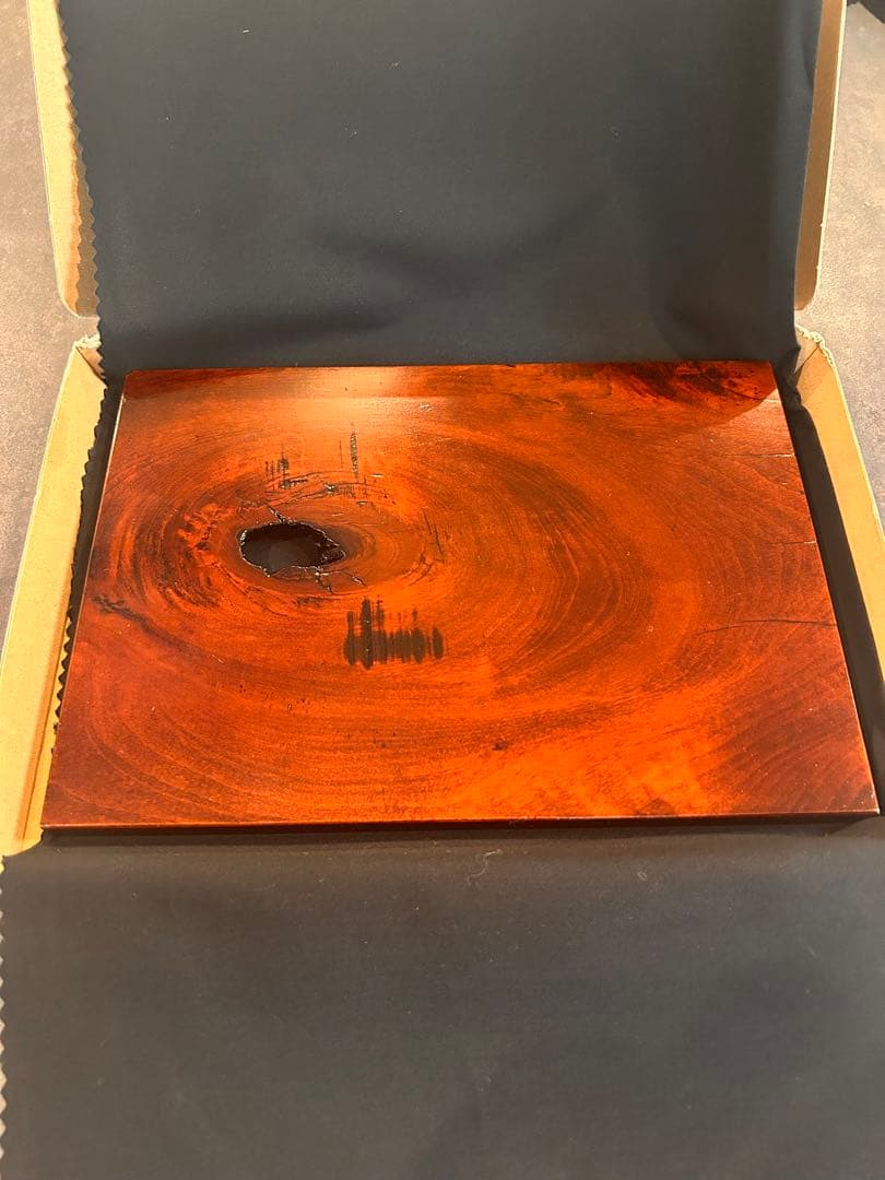 [新品未使用] 漆刻 Shi-Kkoku GNU 漆まな板