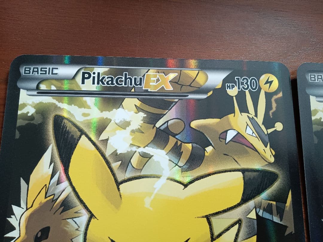 ジャンボカード　ピカチュウex2種　英語版　ドイツ語版　各1枚