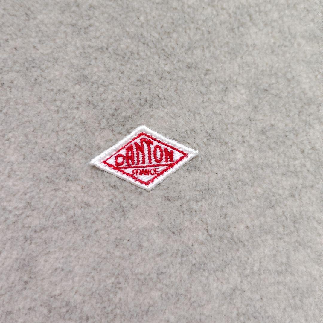 DANTON フリース カラーレスベスト　マーブル　38