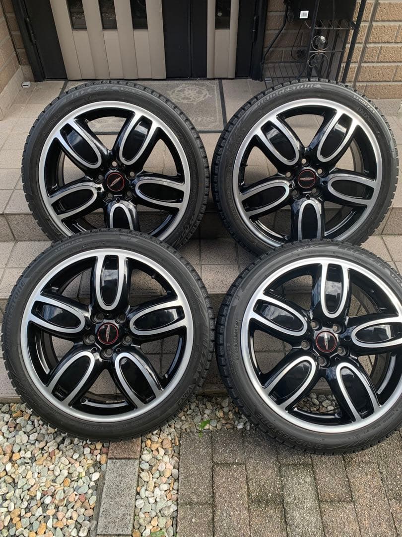 ミニクーパージョンクパーワークス用ホイールスタッドレスタイヤセット