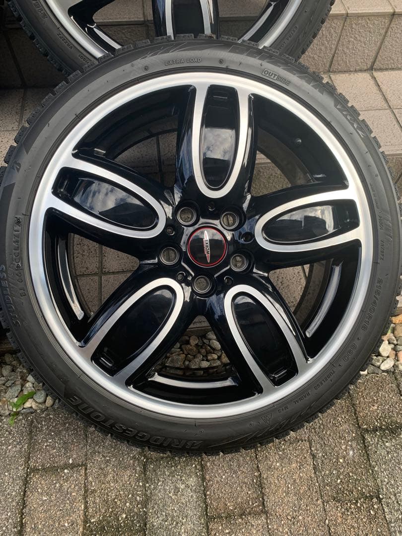 ミニクーパージョンクパーワークス用ホイールスタッドレスタイヤセット