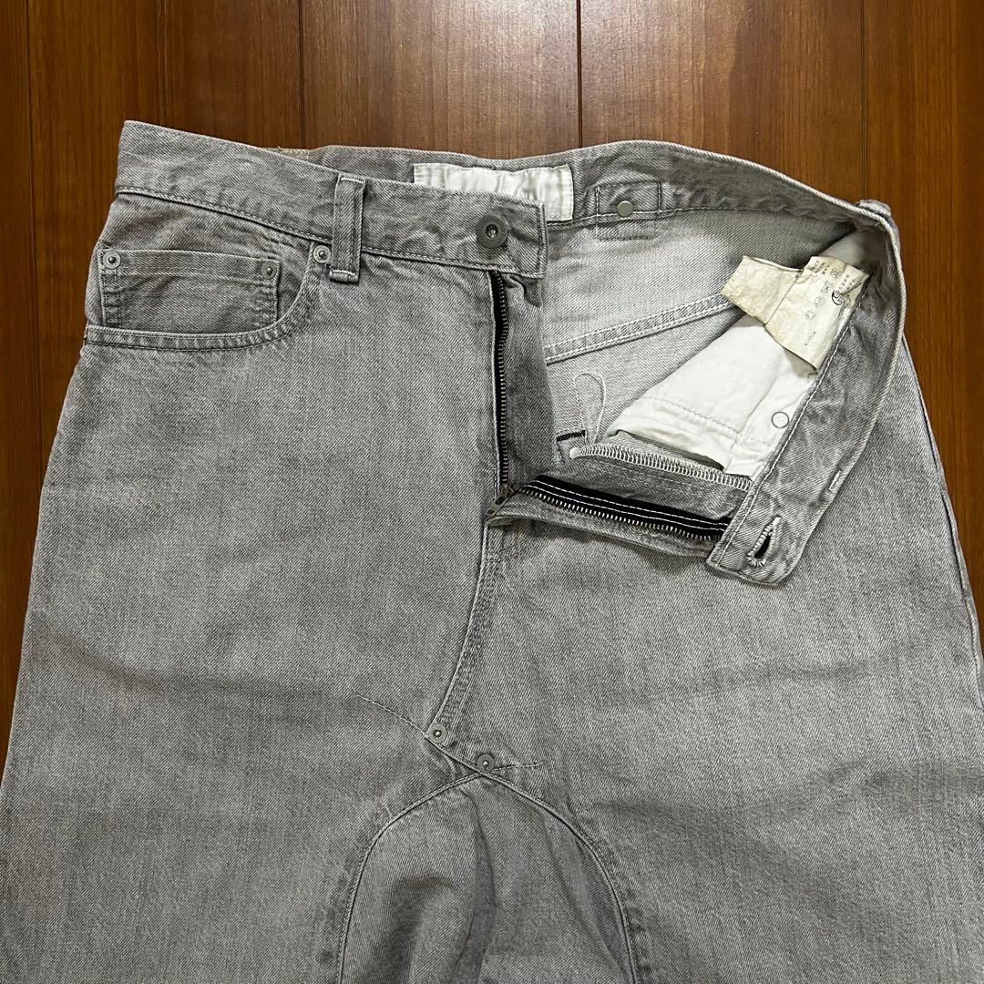 GANRYU ガンリュウ EN-P002 サルエルデニムパンツ セルビッジ