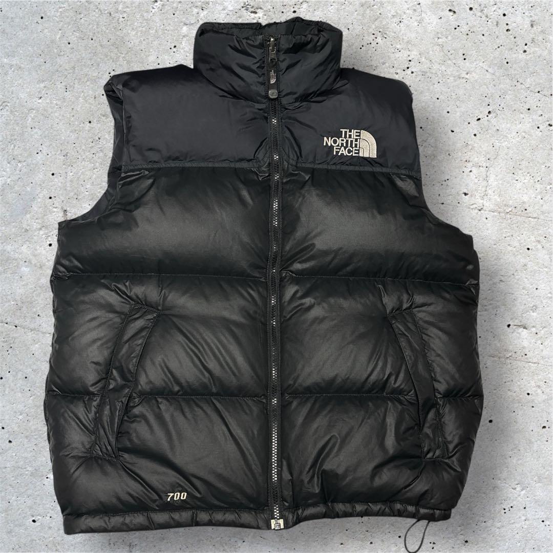 THE NORTH FACE ヌプシ 700 ダウンベスト メンズM黒※82
