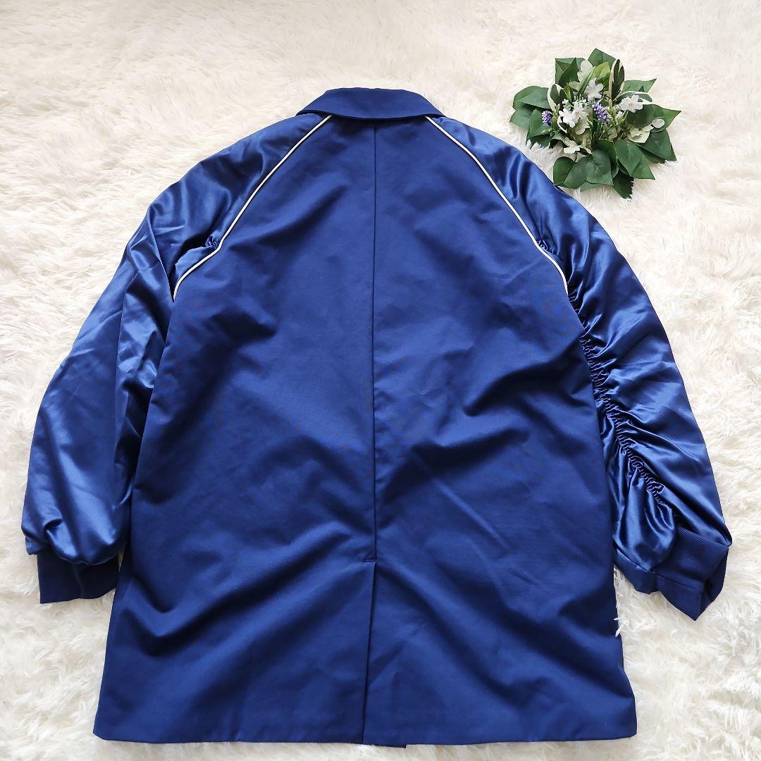 adidas アディダス カレッジ ブレザー テーラードジャケット ブルー L