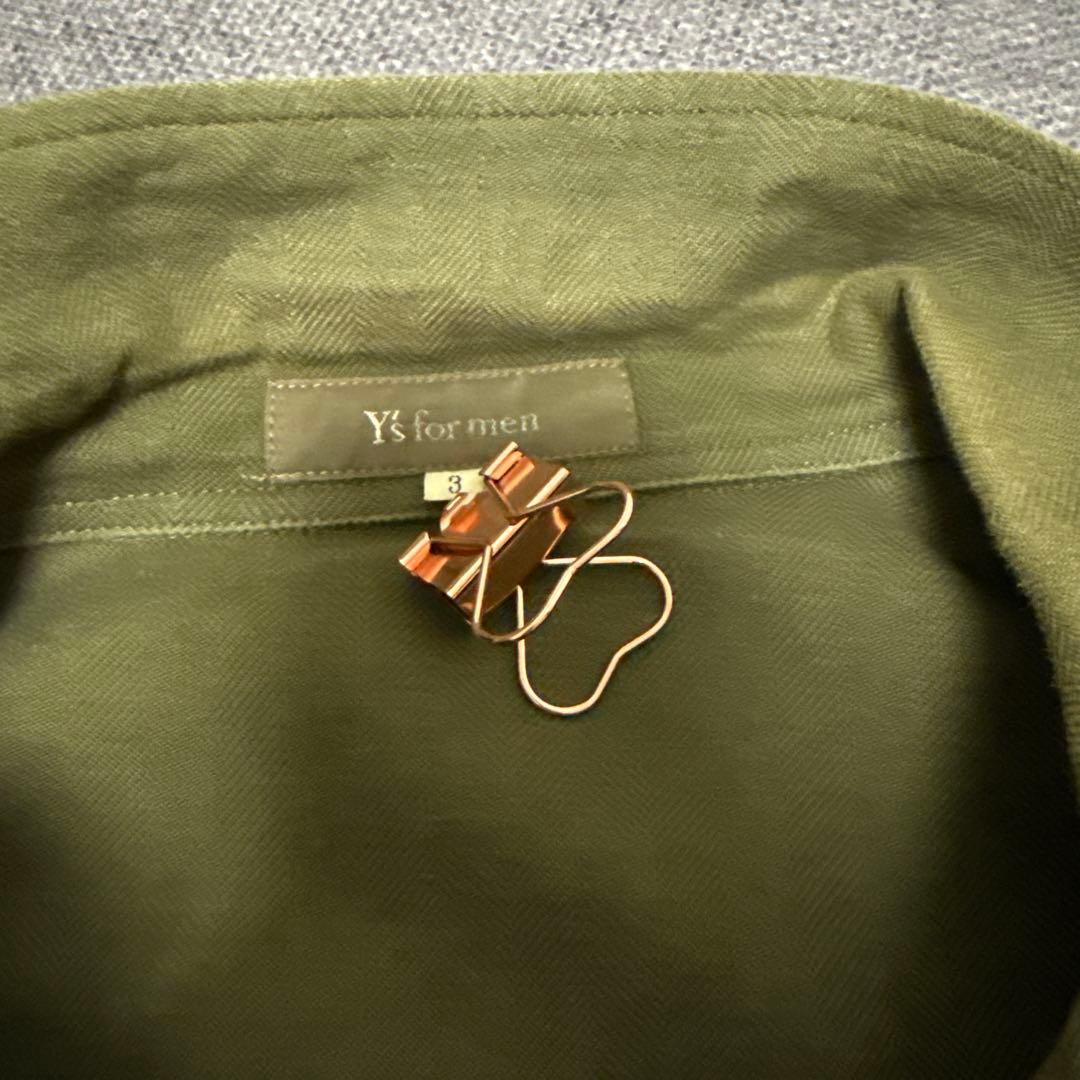 Y’s for men ミリタリージャケット ジャケット カーキ 茶タグ L