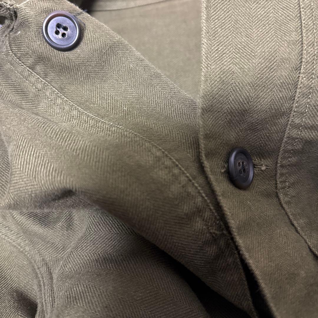 Y’s for men ミリタリージャケット ジャケット カーキ 茶タグ L