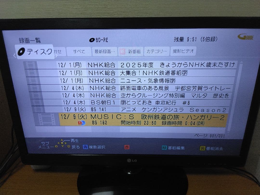 ぽっぽやさん専用！パナソニック　ブルーレイレコーダー　BRW520