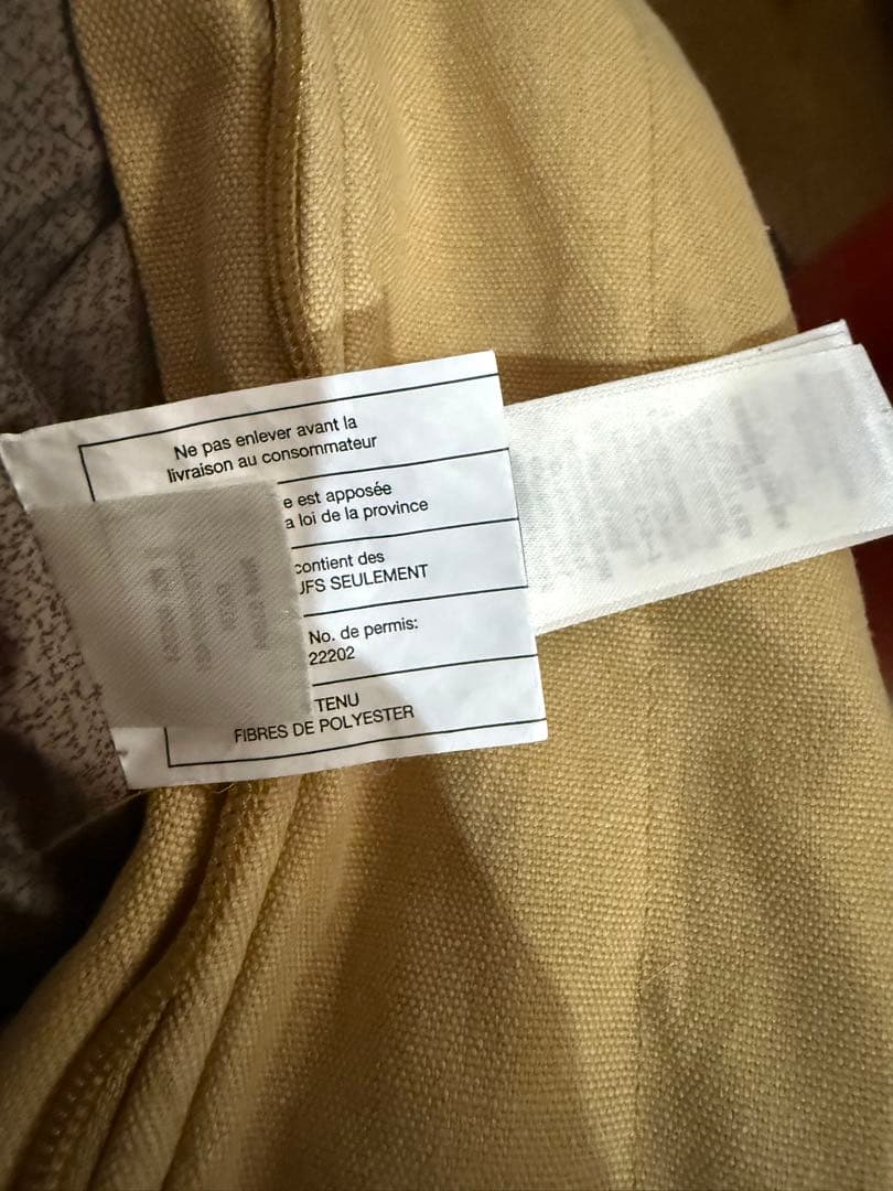 ハルpatagona フード付きベージュジャンパー