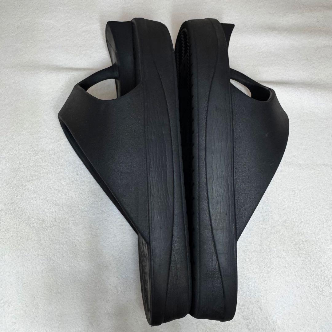 ラクバキRACBAKI ブラック イージーサンダルレディースL