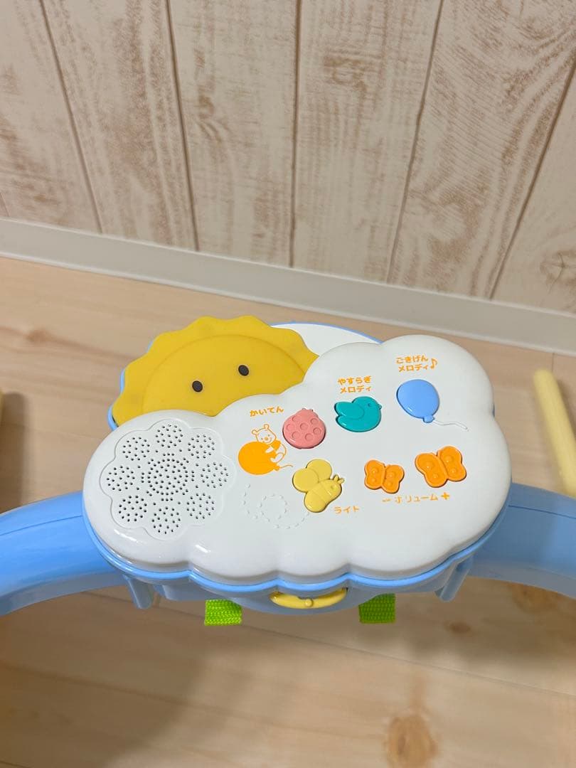 【美品】プーメリーDisney 6WAYジム 全パーツ/説明書/箱付き