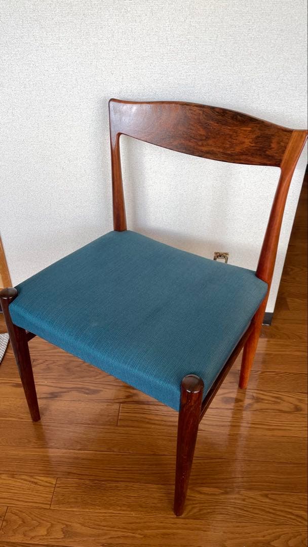 【デンマーク製】ビンテージチェア ローズウッド Erling Torvits①