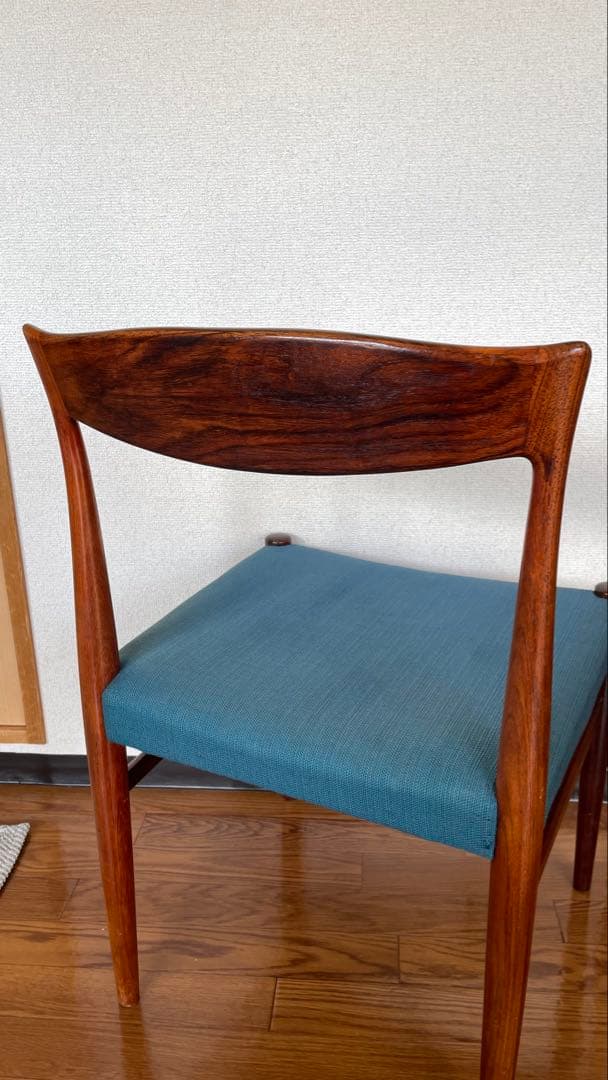 【デンマーク製】ビンテージチェア ローズウッド Erling Torvits①