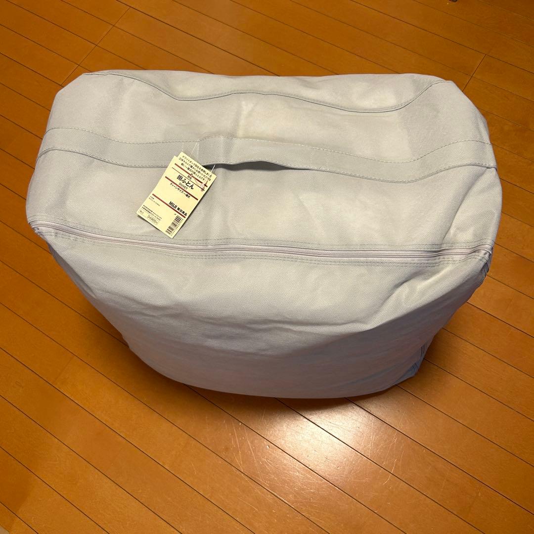 絶*中様 無印良品 羽毛 掛ふとん クイーンサイズ 一層式 掛け 布団 定価34