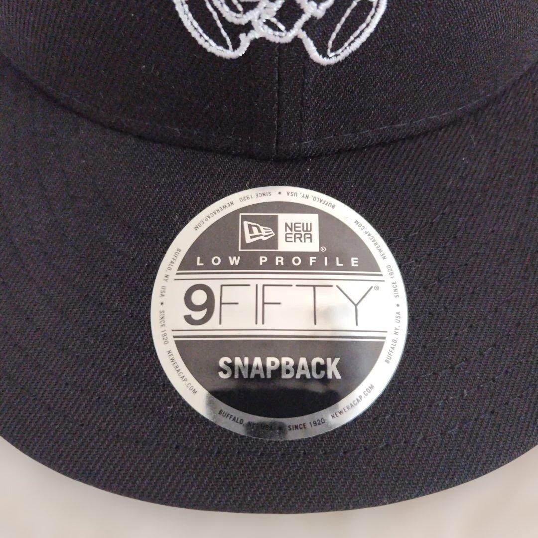 美品 UNDERCOVER✕New Era クマ刺繍 ベースボールキャップ 黒