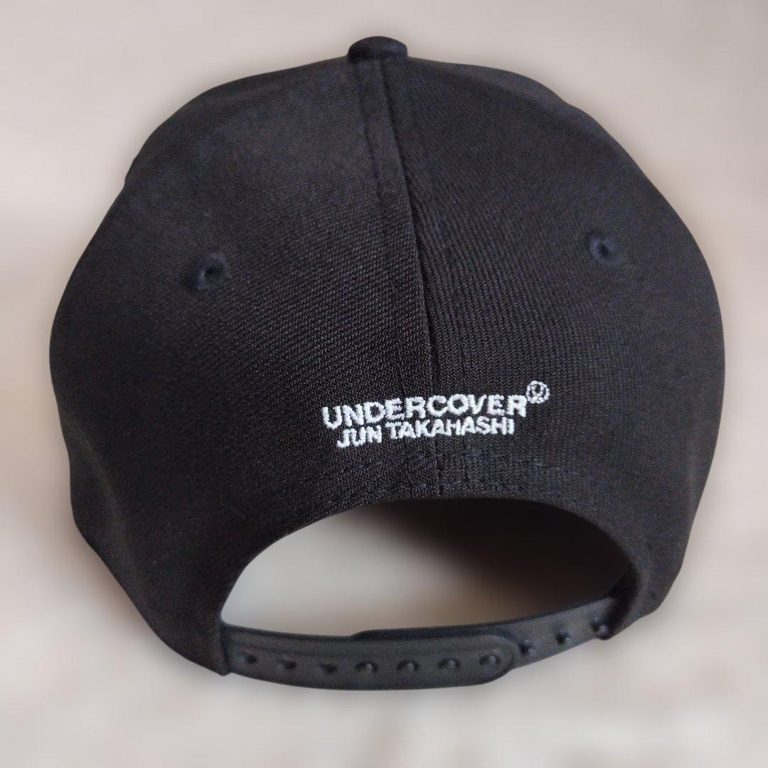 美品 UNDERCOVER✕New Era クマ刺繍 ベースボールキャップ 黒
