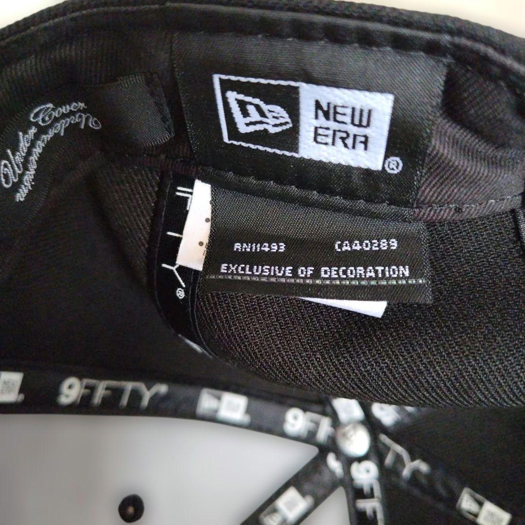 美品 UNDERCOVER✕New Era クマ刺繍 ベースボールキャップ 黒